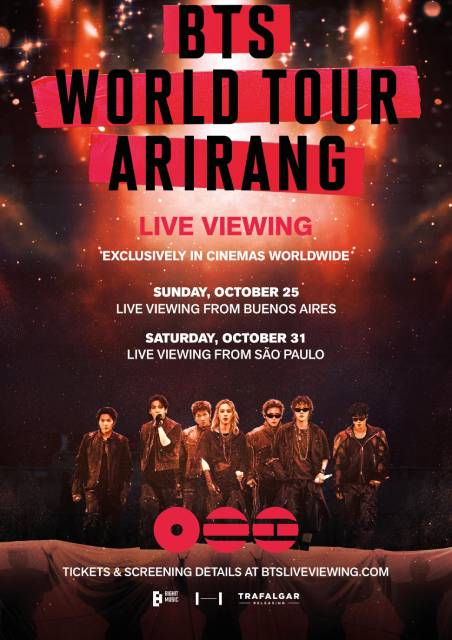 BTS WORLD TOUR 'ARIRANG' IN S�O PAULO: LIVE VIEWING