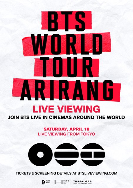 BTS WORLD TOUR �ARIRANG� IN TOKYO: LIVE VIEWING